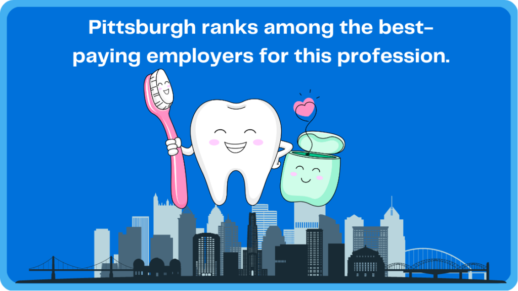 Pittsburgh ranks among the best-paying employers for this profession.