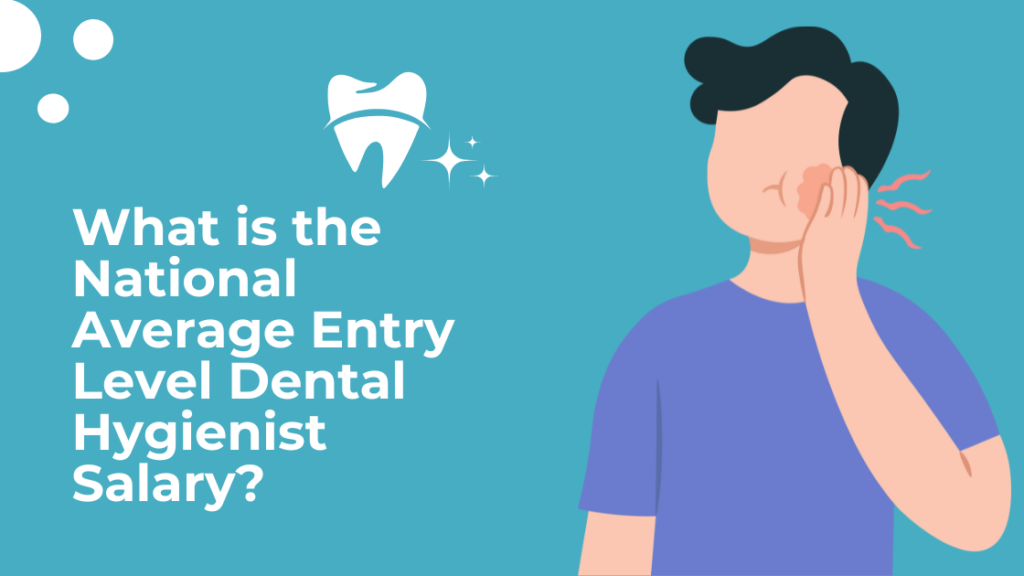What is the National Average Entry Level Dental Hygienist Salary?